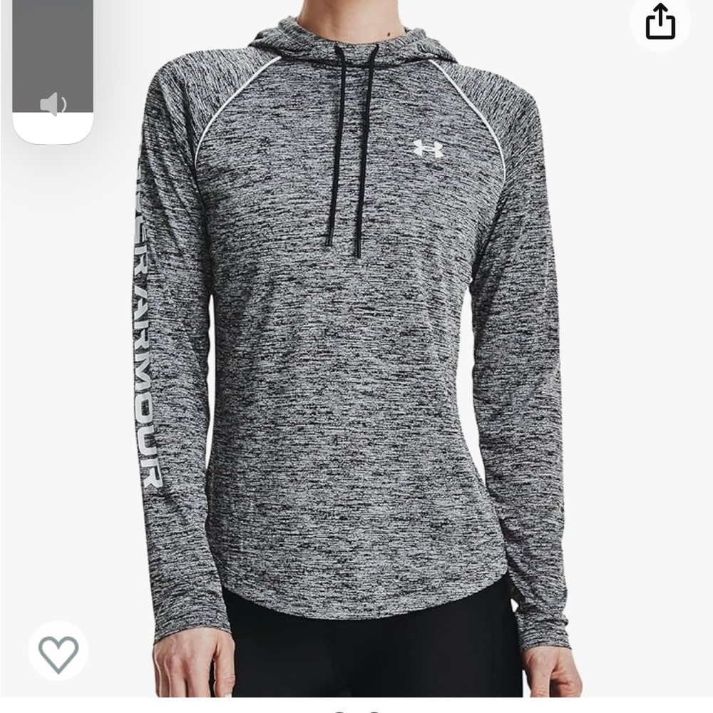 Peach under armor shirt. EUC. No snags or tears.